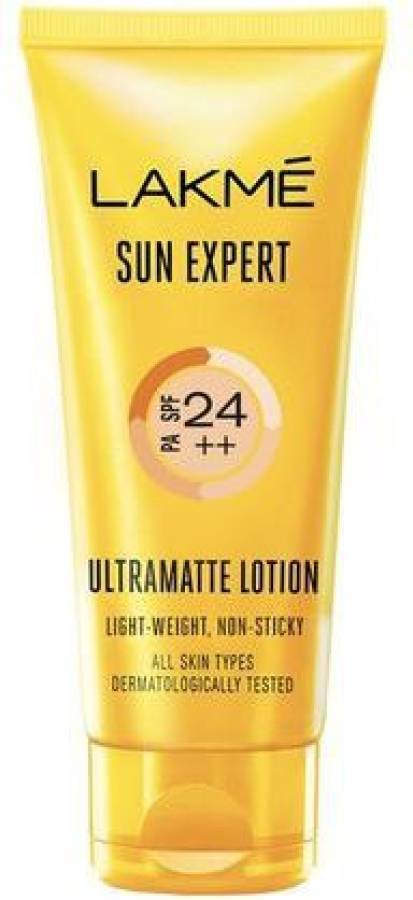 Lakmé Sun Expert SPF 24 Ultra Matte Sunscreen Lotion - SPF 24 PA++ Price in India