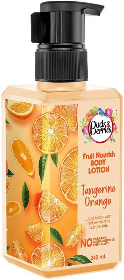Buds & Berries Fruit Nourish Tangerine Orange Vitamin C Body Gel Lotion Price in India
