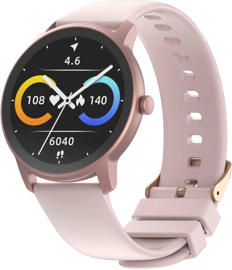 Ambrane Surge 1.28 Curved Display with complete Health Tracking Smartwatch Price in India