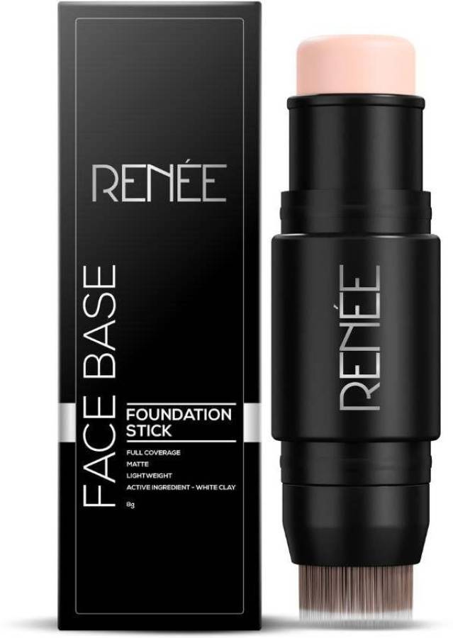 Renee Face Base Foundation Stick with Applicator - Creamy Latte, 8gm Foundation Price in India