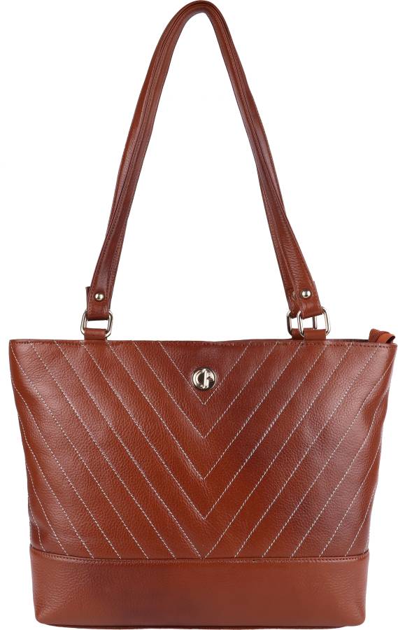 Women Tan Shoulder Bag Price in India