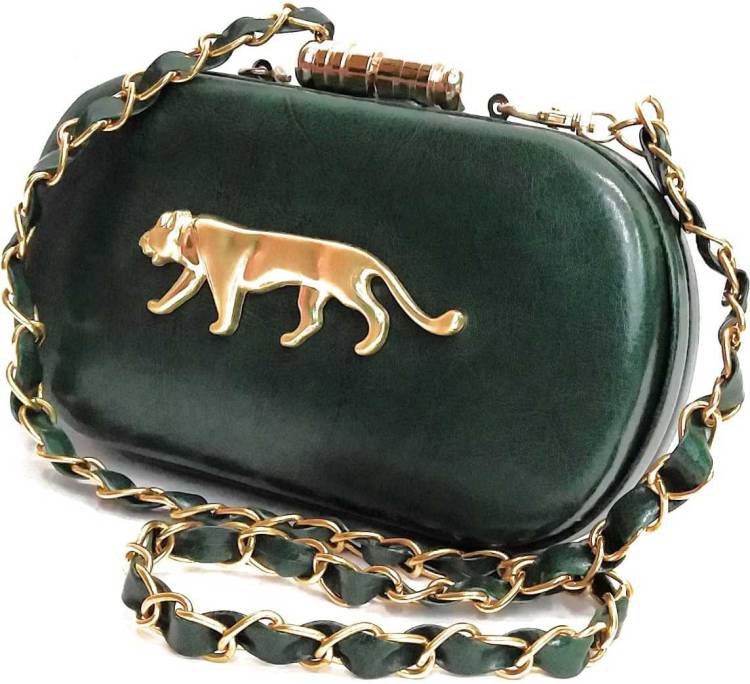 Party Green  Clutch Price in India