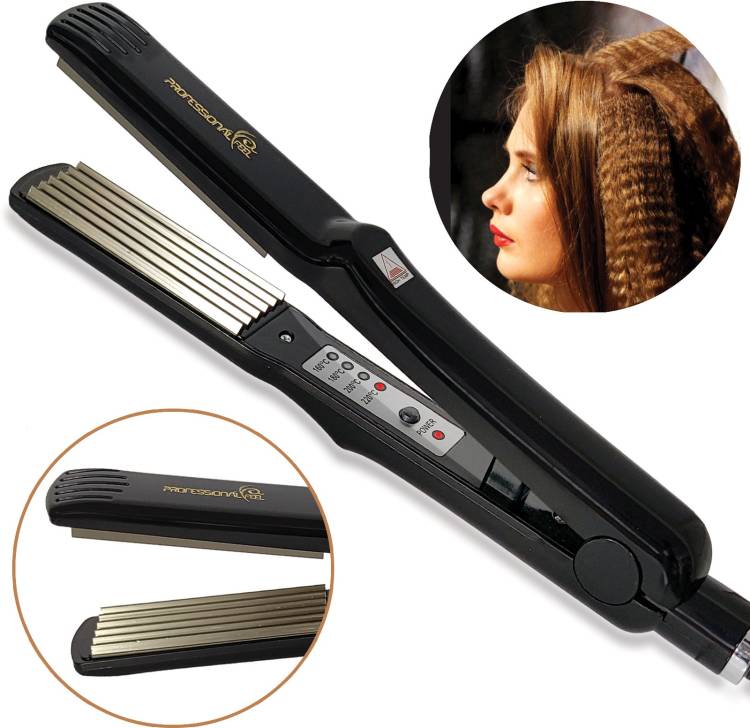 PROFESSIONAL FEEL Hair Crimper Curler With 4 X Protection Coating Women's Hair Crimping Machine Electric Hair Styler Price in India