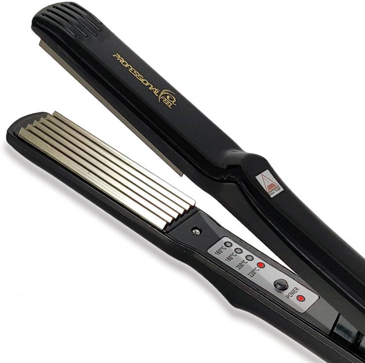 PROFESSIONAL FEEL PF S9 Hair Crimper Cum Straightener With 4 X Protection Coating Women's Hair Crimping Hair Straightener Price in India