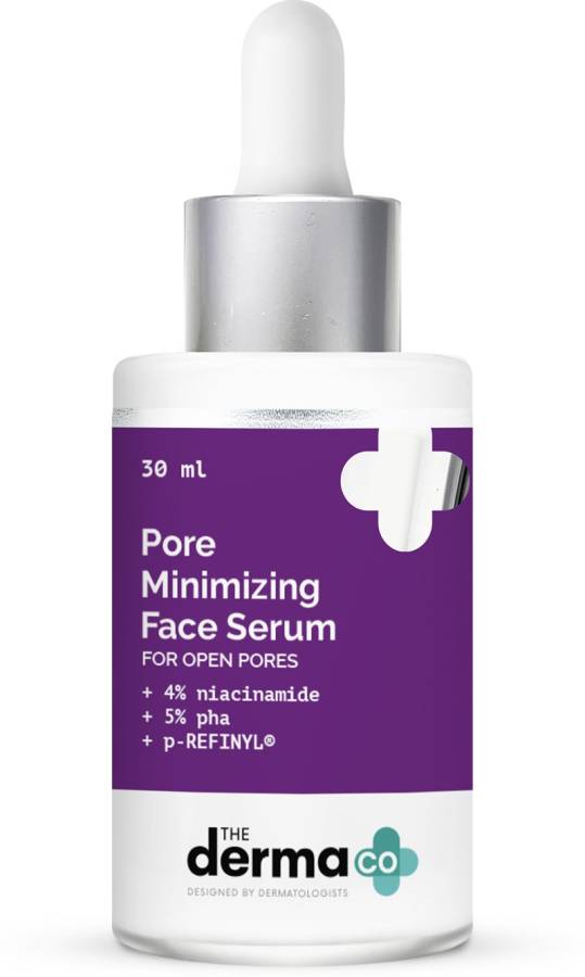 The Derma Co Pore Minimizing Face Serum with 4% Niacinamide, 5% PHA and p-REFINYL Price in India