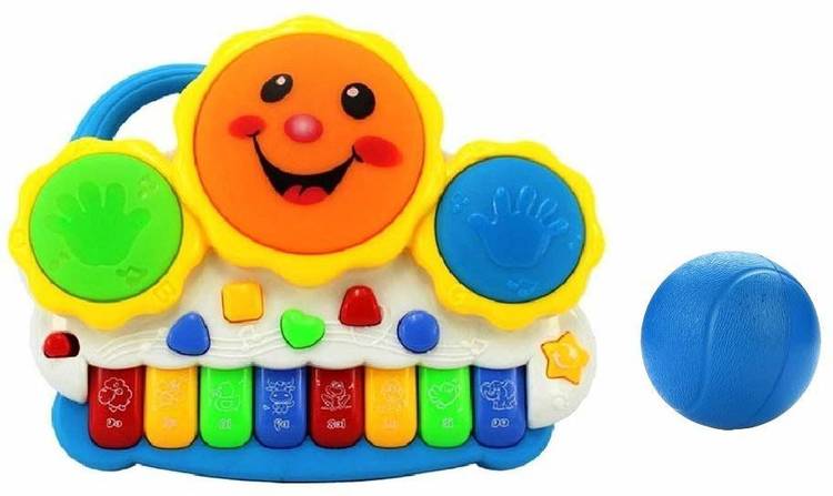 YaaYi Baby Drum Keyboard Piano for Kids With free ball