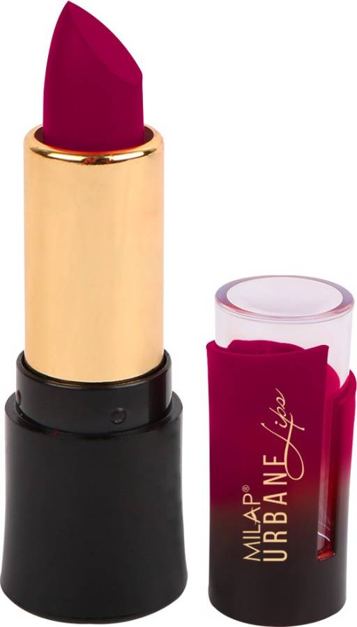 MILAP Urbane Velvet Matte Lipstick Waterproof & Smudge Proof Non Transfer Long Stay Price in India