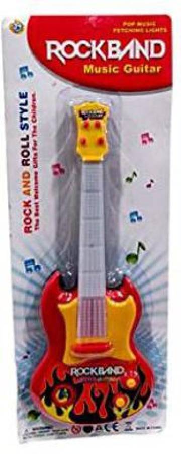 Kmc kidoz Rockband Musical Instrument Guitar Toy for Kids Boys Kids