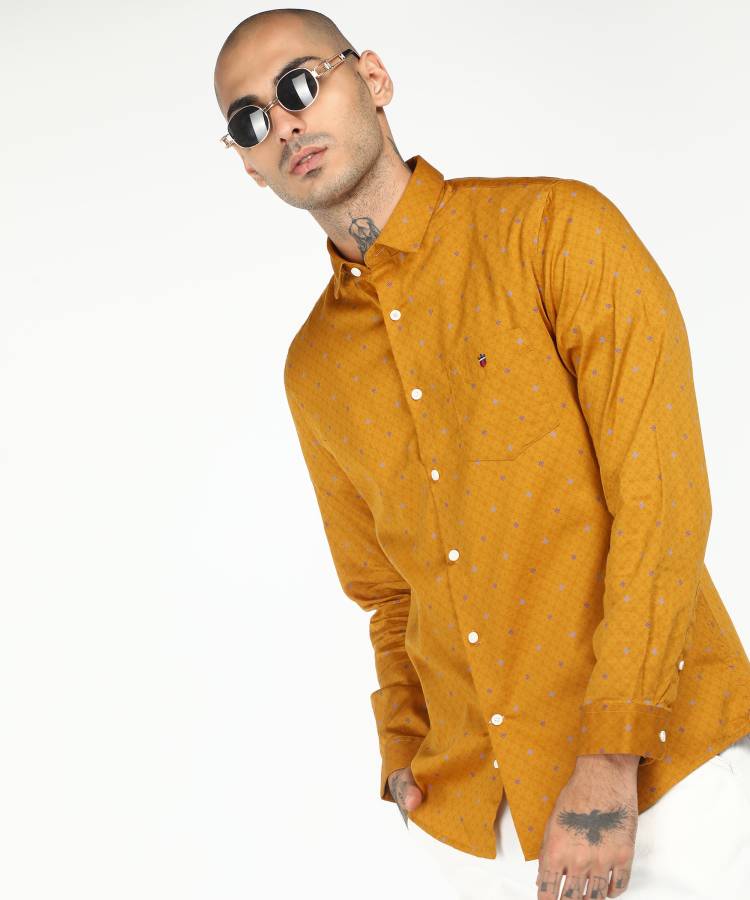 Men Slim Fit Printed Casual Shirt Price in India