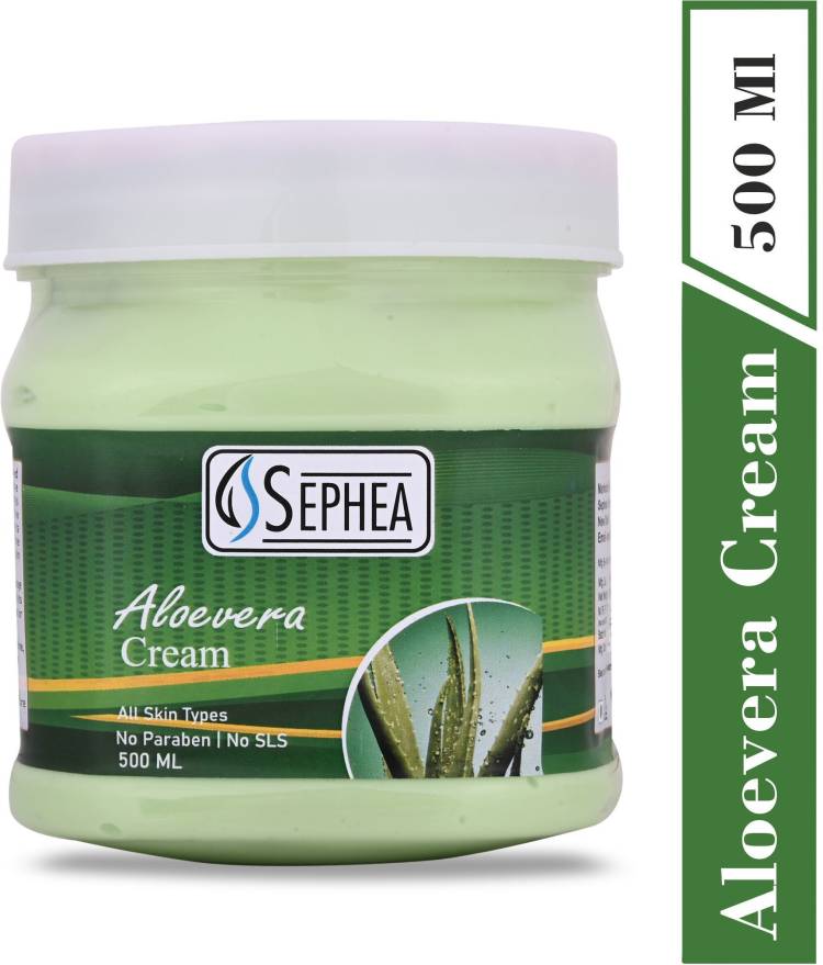 SEPHEA Aloevera Cream For Face And Body 500 ml Price in India