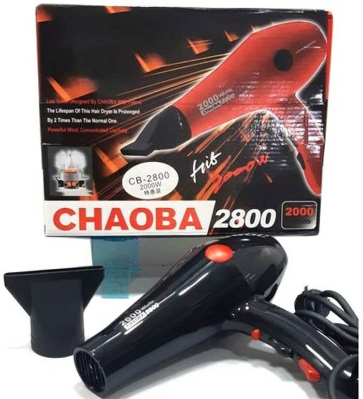 FEPPO CHAOBA 2800 Professional Hair Dryer SP1614 Hair Dryer (2000 W, Black) Hair Dryer Price in India