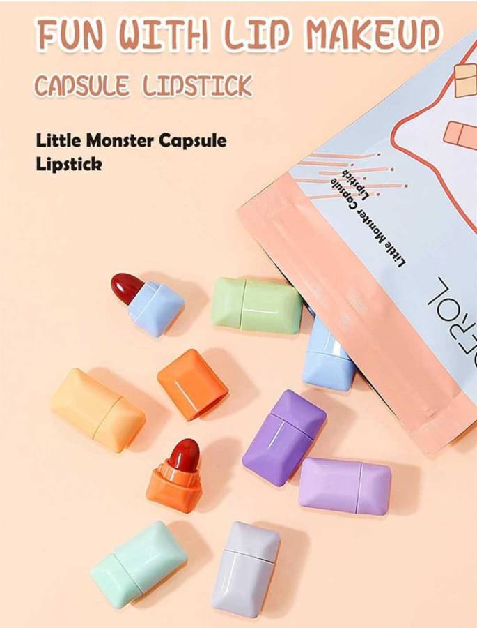 Cosluxe Mini Capsule Matte Lipstick Waterproof Long Lasting Moisturizing Lipstick 8 Pcs Price in India