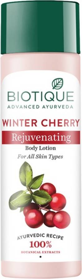 BIOTIQUE Winter Cherry Rejuvenating Body Lotion 120ml Price in India
