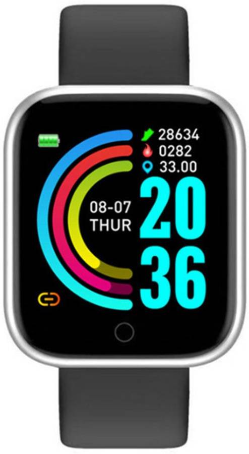 TXOR NEXUS 35mm Screen Silver Smartwatch Price in India