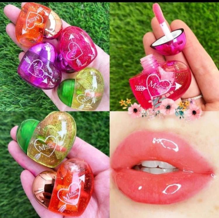 Beauty Karwan Cute Heart Shape Lip Gloss - Pink Price in India