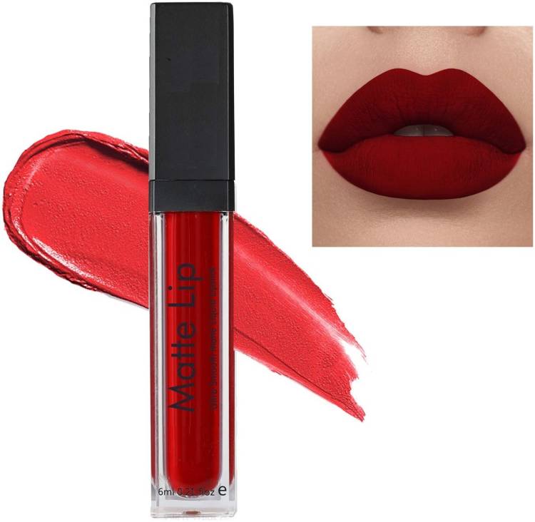 Facejewel Ultra Smooth Matte Liquid Lipstick Red Price in India
