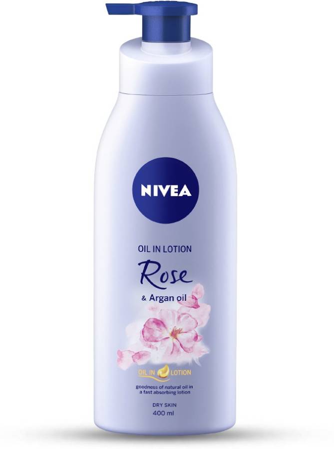 NIVEA Rose and Argan Oil in Lotion Price in India