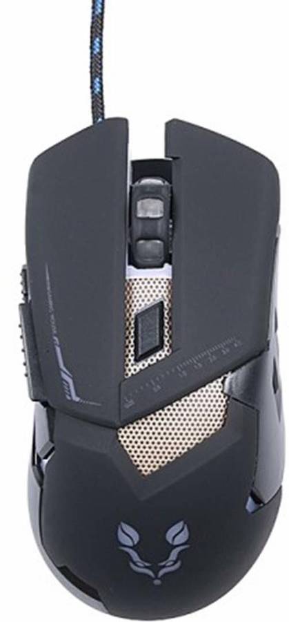 ezcap Gaming Mouse with Macro Function Glowing Gaming Mouse Type- Wired Wired Hybrid  Gaming Mouse