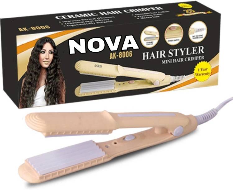 TOLERANCE NOVA 8006 CT New Mini Hair Crimper For Womens Hair Styler Price in India