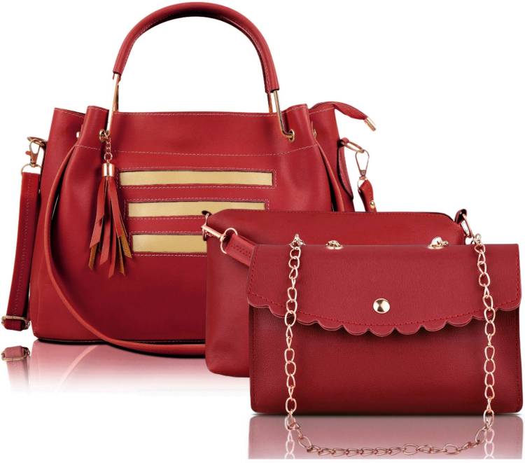 Women Maroon Shoulder Bag Price in India