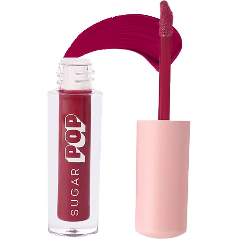 SUGAR POP Matte Lipcolour - 04 Raspberry Price in India