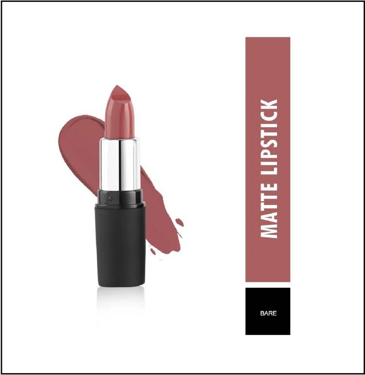 SWISS BEAUTY Pure matte lipstick shade 213 (Bare)3.8 g pack*1 Price in India