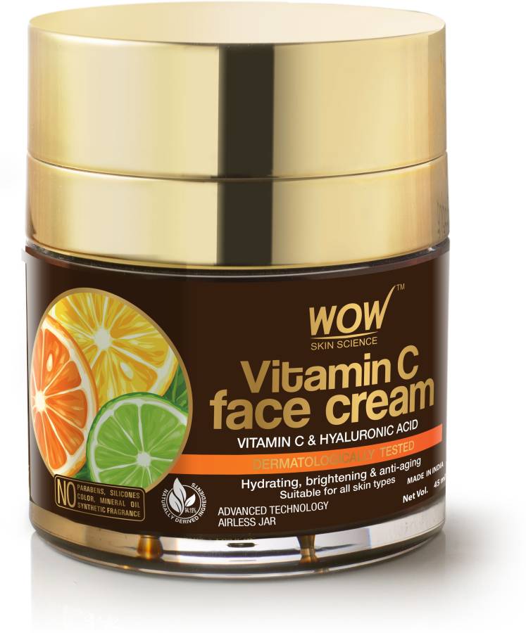 WOW SKIN SCIENCE Vitamin C Cream for Skin Whitening - Brightening and Hyperpigmentation. Price in India