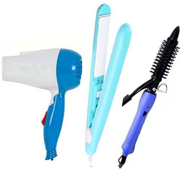 WILLA NV-1290 hair dryer,Mini hair straightener and hair curler 16B Hair Dryer Price in India