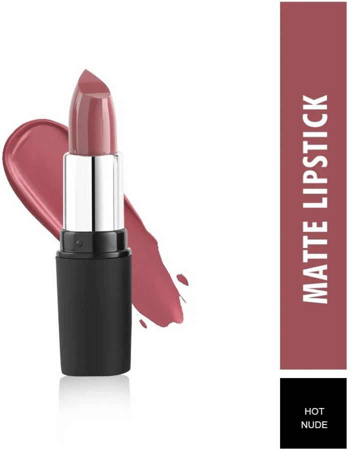 SWISS BEAUTY Pure matte lipstick shade 222 (Hot Nude)3.8 g 1-pack Price in India