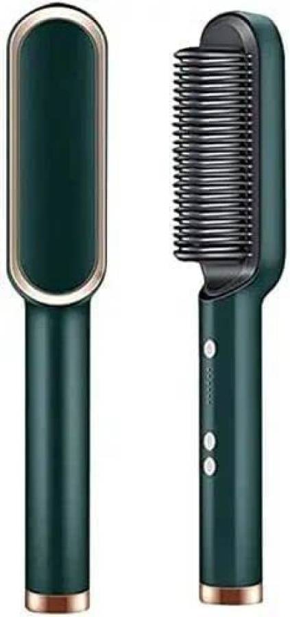 Maleka air Straightener Comb Brush For Men,Women, Hair Straightening and Smoothing Comb Hair Straightener Brush Price in India