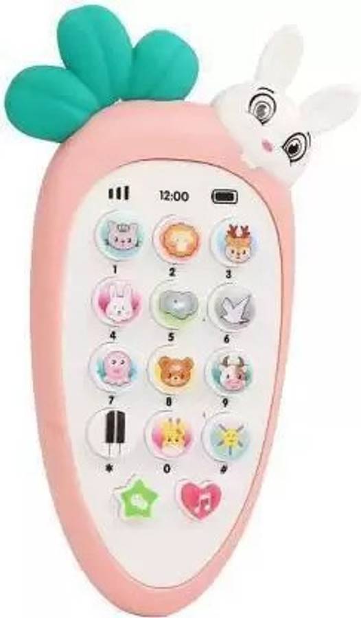 SR Toys Musical Mobile Phone Cell Phone with Light and Sound Toy (Multicolor)