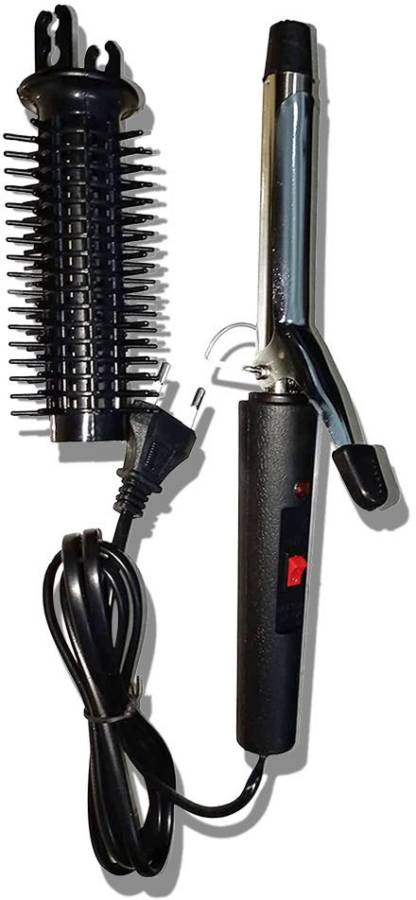 RS Nova NHC-471B HairCurler(Black & Silver) Electric Hair Curling Machine Pack of 1 Electric Hair Curler Price in India