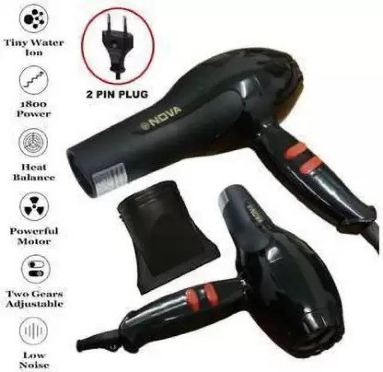 MUSLEK Professional Multi Purpose 6130 Salon Style Hair Dryer Hot And Cold M66 Hair Dryer Price in India