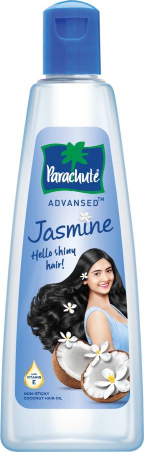 Parachute Advansed Jasmine, Non Sticky Coconut Hair Oil, For Shiny, Strong Hair Hair Oil Price in India