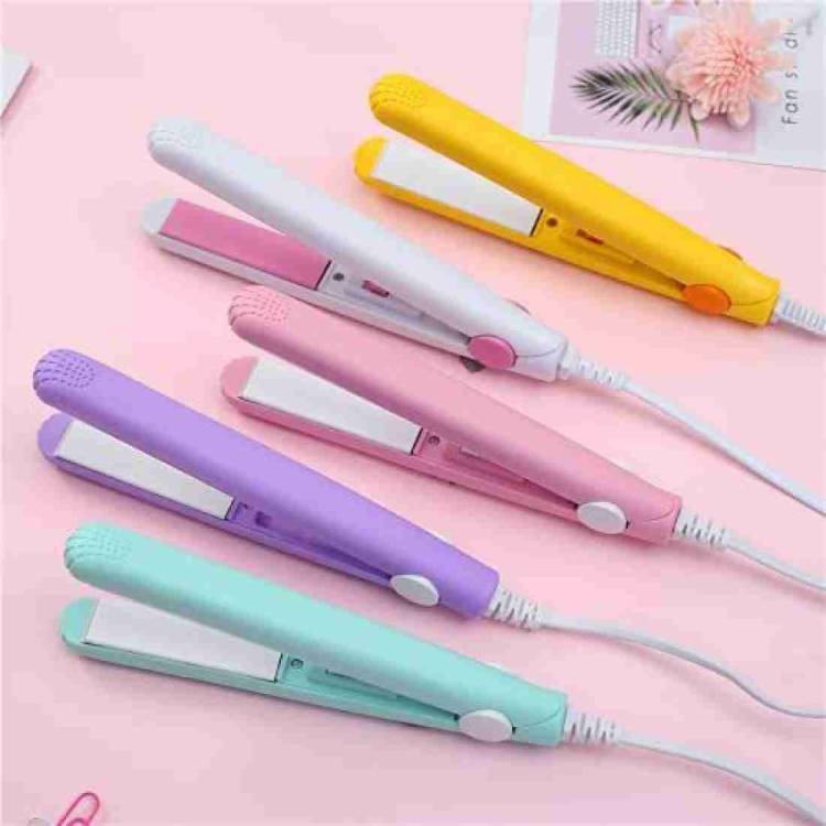 croWay Mini Hair Straightener and Curler Machine For Women Beauty / Hair Straightener Curl & Straight Hair Iron 0385-2 in 1 Hair Straightener Hair Straightener Price in India