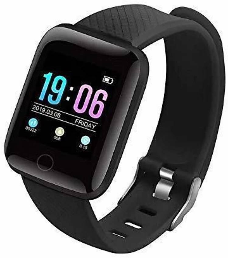 VIMORK D13 PLUS PRO SMART FITNESS BAND CALORIES MONITOR SLEEP MONITOR BLACK COLOUR Smartwatch Price in India