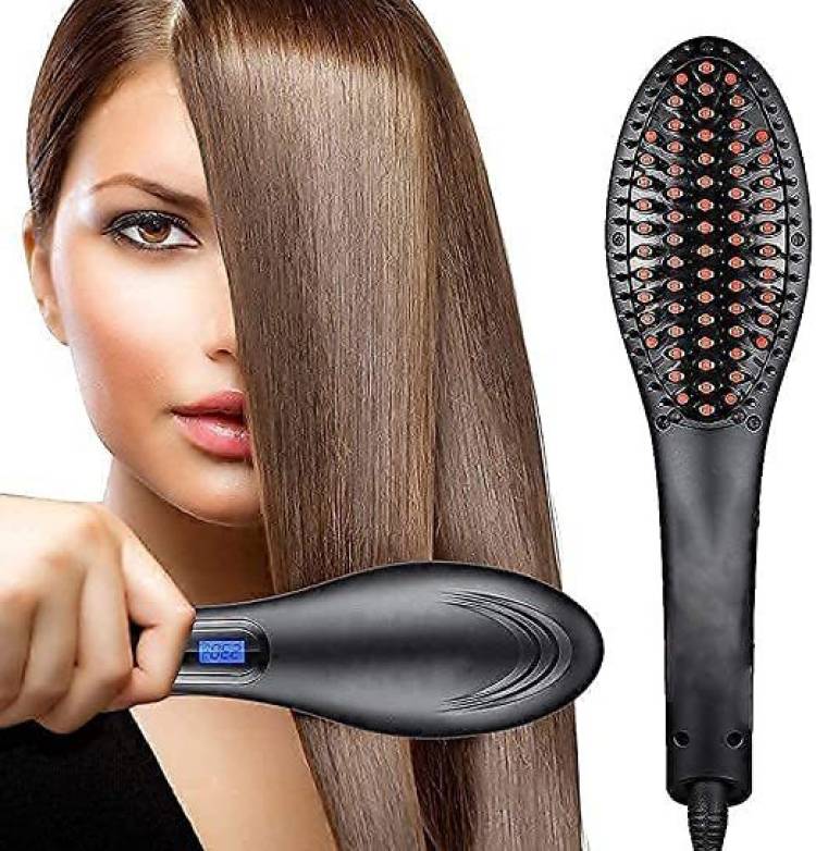 Dezzify hqt-906b Hair Straightener Brush Price in India