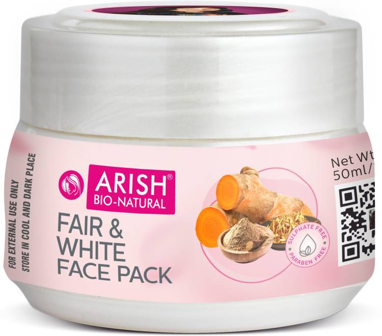 ARISH BIO-NATURAL Fair&White Face Pack Price in India