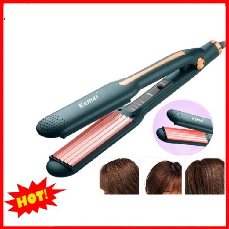 Pink Tokri A02KM9826 Kemei Professional High Performance Hair Crimper Hair Styler Model 9826-102 Hair Styler Price in India