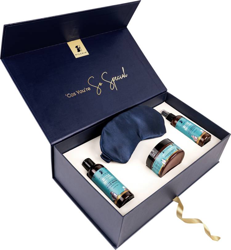 Pilgrim Korean Beauty Glass Skin Care Gift Set Kit for Women & Men,Paraben-Sulphate Free Price in India
