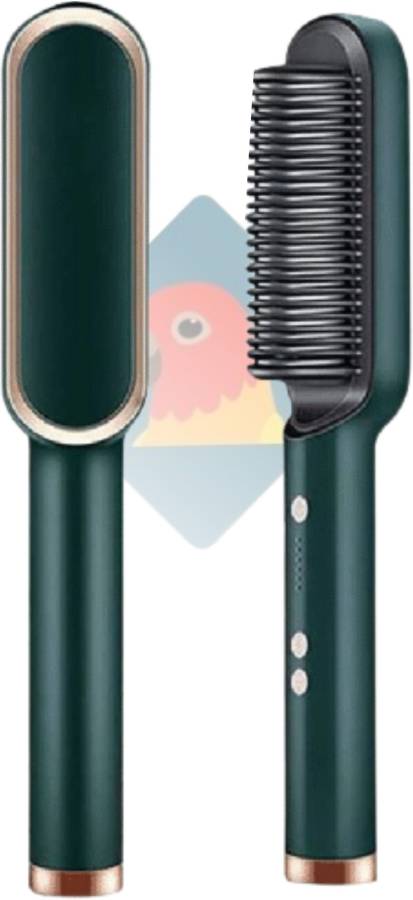 FINCH Hair Straightener Comb for Women & Men RP-01 Hair Straightener Brush Price in India