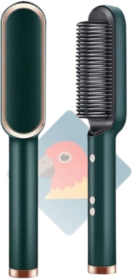 FINCH Hair Straightener Comb for Women & Men RP-03 Hair Straightener Brush Price in India