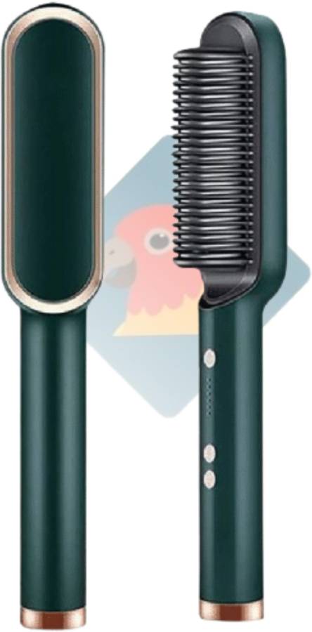 FINCH Hair Straightener Comb for Women & Men RP-066 Hair Straightener Brush Price in India