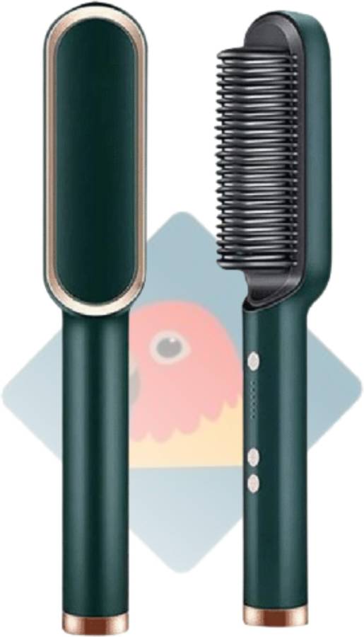 FINCH Hair Straightener Comb for Women & Men Hair Style RP-075 Hair Straightener Brush Price in India