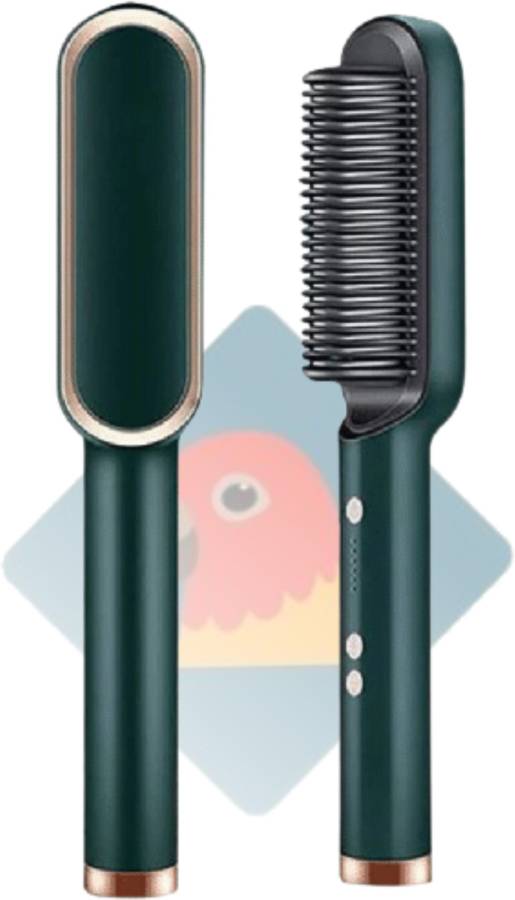 FINCH Hair Straightener Comb for Women & Men Hair Style RP-077 Hair Straightener Brush Price in India