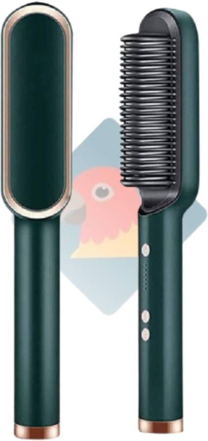 FINCH Hair Straightener Comb for Women & Men RP-051 Hair Straightener Brush Price in India