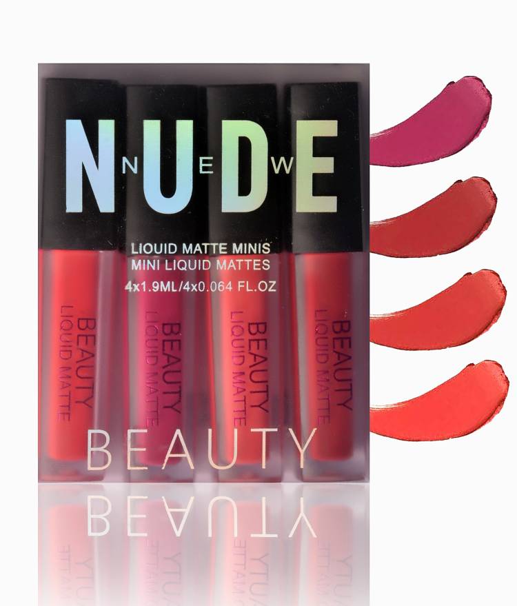 IGOODCO Beauty Sensational Liquid Matte Lipsticks 4 Piece Price in India