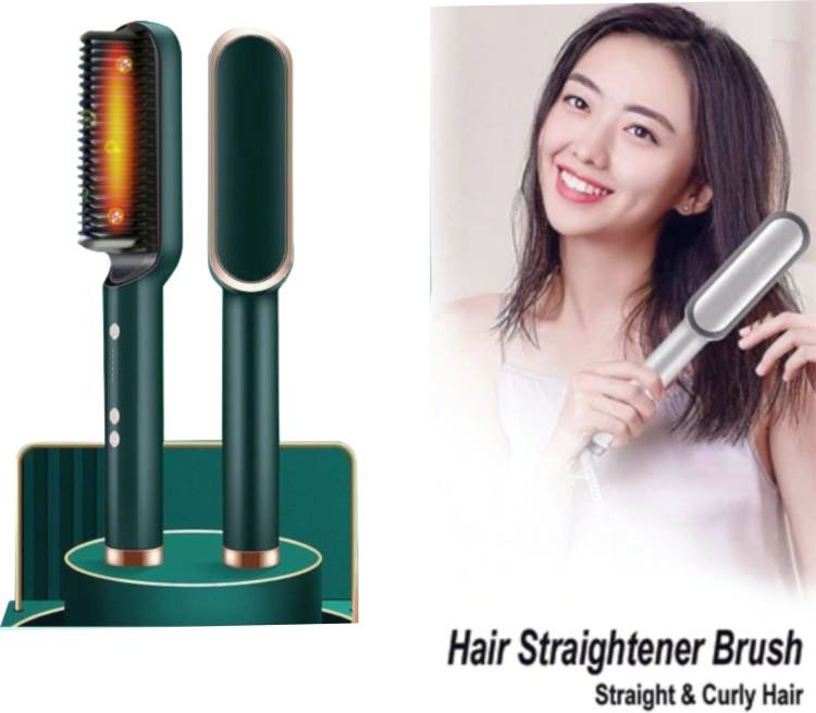 KANCHA Hair Straightener Comb for Women & Men RP-067 Hair Straightener Brush Price in India