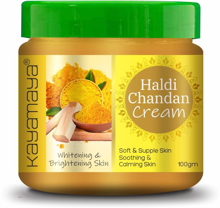Kayamaya Haldi Chandan Cream for Whitening & Brightening Skin Price in India