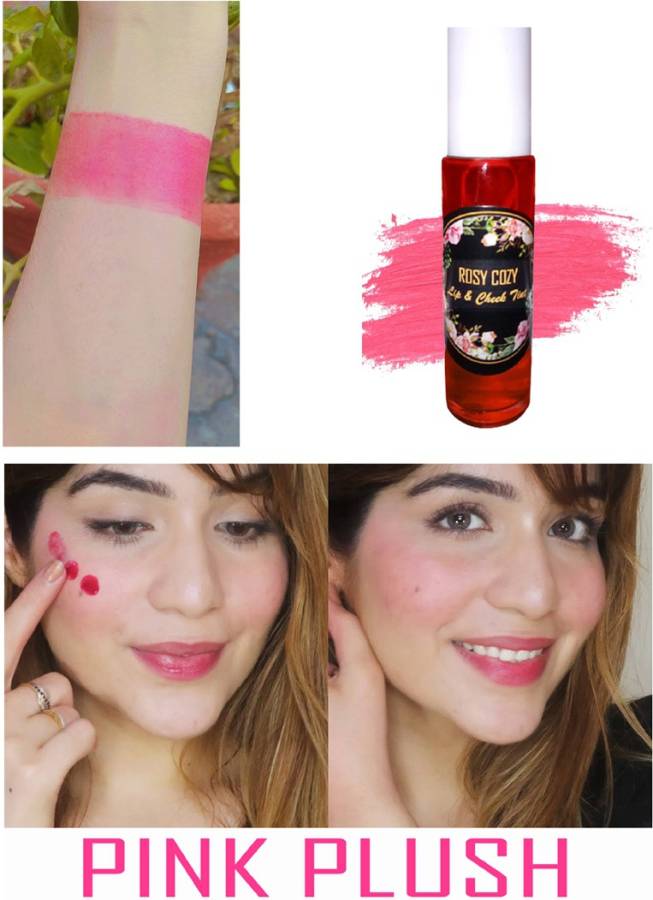 faiza khan ROSY COZY LIP AND CHEEK TINT 100% ORGANIC|PURE & NATURAL INGREDIENTS (PINK) Price in India